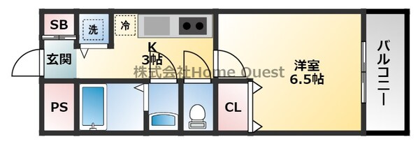 ティグリス枝川の物件間取画像